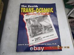 Zenith Transoceanic 600 Series 6t40 Chassis With Zenith Collector Book