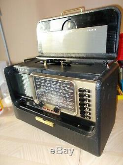 Zenith Transoceanic 600 multiband tube radio- nice condition, fully restored