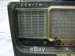 Zenith Transoceanic B600 Shortwave/AM Radio Trans-Oceanic 6A40 Wave-Magnet
