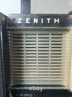 Zenith Transoceanic R600 Wave-magnet Am Shortwave Radio Receiver Works