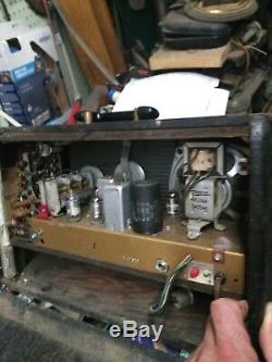 Zenith Transoceanic Radio, H500, Chassis 5H40, Parts or Repair, Complete