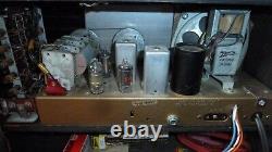 Zenith Transoceanic Radio Vintage Tube Shortwave Tested Parts Restoration