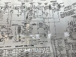 Zenith Tube Radio Console 12 Tube Power Transformer Pn C95-370n 6l6gt