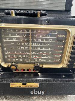 Zenith Tube Radio T600 Trans-Oceanic Wave Magnet 600