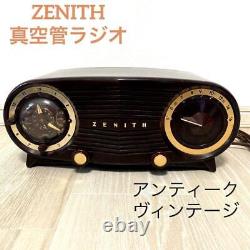 Zenith Vacuum Tube Radio US Antique Vintage Confirmation Electricity JAPAN JP