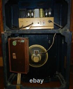 Zenith Vacuum Tube Vintage Console Am & Short-wave Radio. Pickup In North Nj