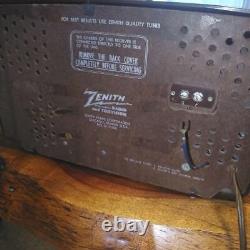 Zenith Vintage Vacuum Tube Radio Model R723 Working Item