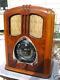 Zenith Walton 9 Tube Table Radio Restored Show Condition Robot Dial 9S232 1937