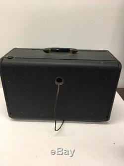 Zenith Wave Magnet Portable Trans-Oceanic Radio 5H40 TESTED & WORKS