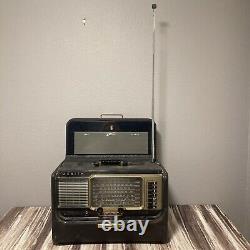 Zenith Wave Magnet Trans Oceanic Radio Model B600 Vintage Antique Tube