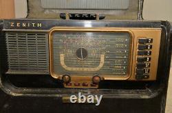 Zenith Wave Magnet Trans Oceanic multi band radio 5H40 chassie collectible radio