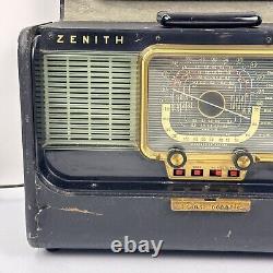 Zenith Wavemagnet Radio Trans-Oceanic Chassis 5H40 For Parts ONLY READ