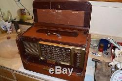 Zenith Y600 Trans-oceanic Portable Radio 1955 Pro Serviced