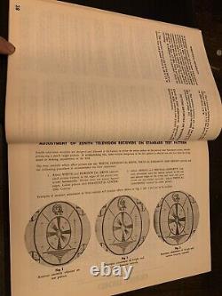 Zenith television service manual 1946-1953 Tube Radio Receiver Prices TV Repair