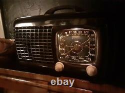 Zenith tube radio 6D520 vintage bakelite Christmas Gift